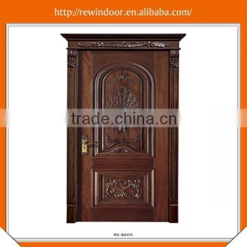 2016 High quality wooden door safety with new style