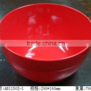 Melamine high quality plastic round salad bowl