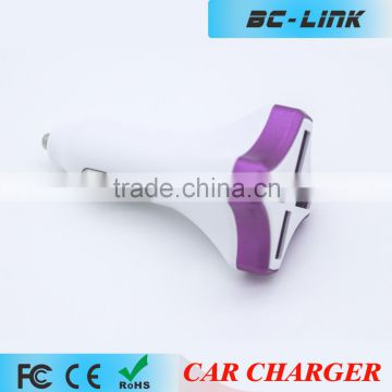 5V 5.1A 4 usb ports qc 2.0 car charger shenzhen factory