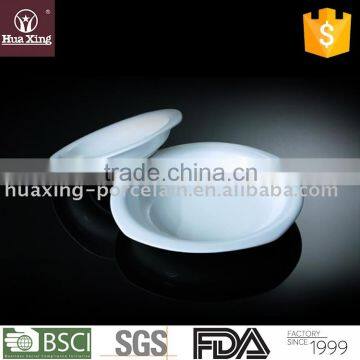 H4995 oem 11.25 14 inches corundum porcelain personalized soup dishes