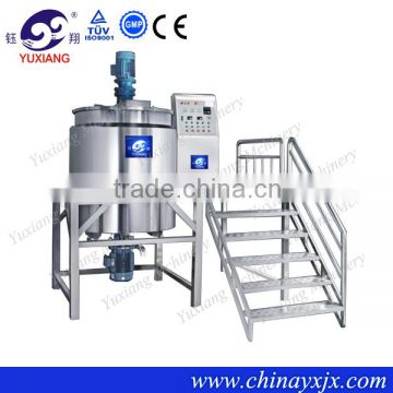 Yuxiang liquid detergent mixer stainless steel mix tank
