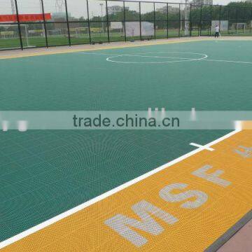 outdoor futsal court floor