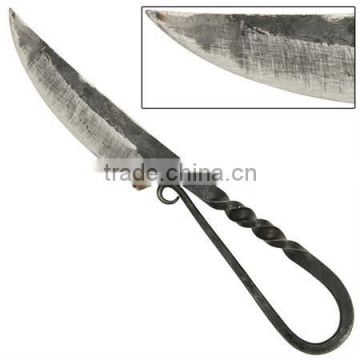 Handmade carbon knife