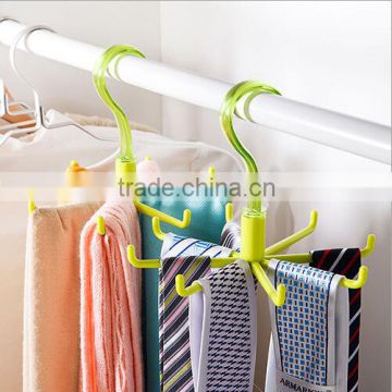 Fashion plastic hanger for ties clothes scarf shoes socks