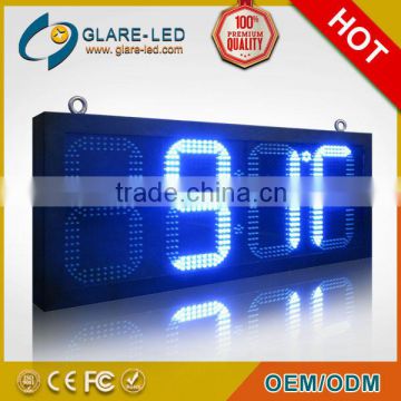 CE ROHS approved !!!!!!! led wall Timer Digital Race Clock