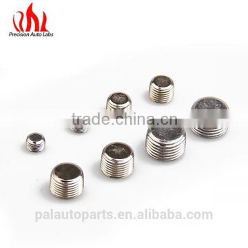 3/8 in. NPT male threads chrome plated aluminum pipe plugs