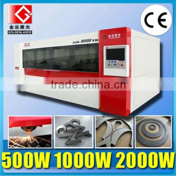 Metal Fiber Laser Cutting Machine 500W 1KW 2KW