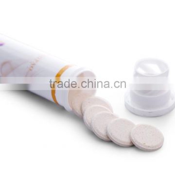 Soy extracted Isoflavone effervescent tablet for women sex regulating