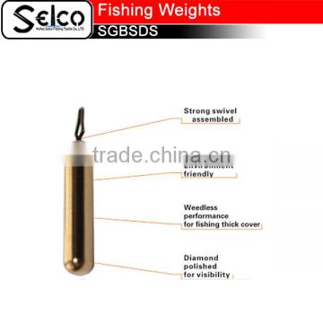 Brass fishing weights with beads fishing sinkers SGBCRR of Fishing