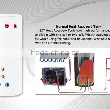 Eco-friendly 300L duplex stainless steel heat recovery water pressure tank works
