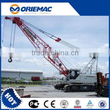 75 ton Zoomlion crawler crane ZCC750 for sale/crawler crane track shoe