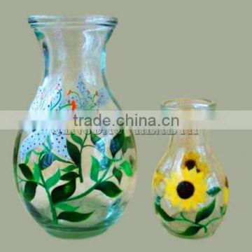 Glass Flower Vase(HLTH-005)