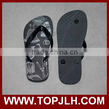 hot new promotional products logo printed beach wear flip flops