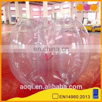 AOQI crazy fun factory price inflatable football roller ball from professional manufacturer