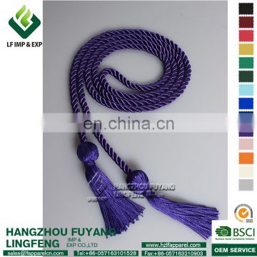 Single Color Graduation Honor Cord (Purple)