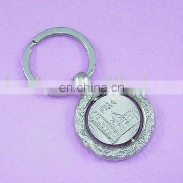 MEXICAN CENTENARIO soft enamel turnable keychain COIN WITH ITS COIN HOLDER PENDANT WITH A ROPE AROUND