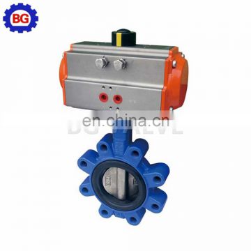 DN80 ( 3 '' ) Wafer LT type Pneumatic Actuator butterfly valve D671X - 10D lowest price