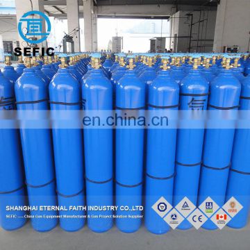 SEFIC Brand Seamless Steel 40L Nitrogen/Oxygen/Acetylene/Argon Gas Cylinder