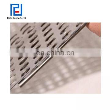 Stainless steel perforated decorative plate