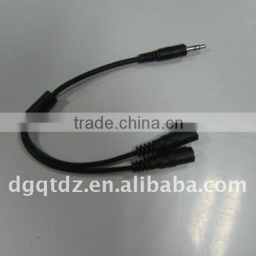 dual stereo audio cable