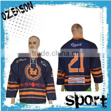 Cheap Polyester Mesh Ice Hockey Jersey,Unique Custom Reversible Hockey Jerseys