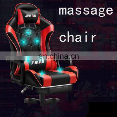 Luxury Gaming Gamer Computer Chair massaggio pu Leather led rgb