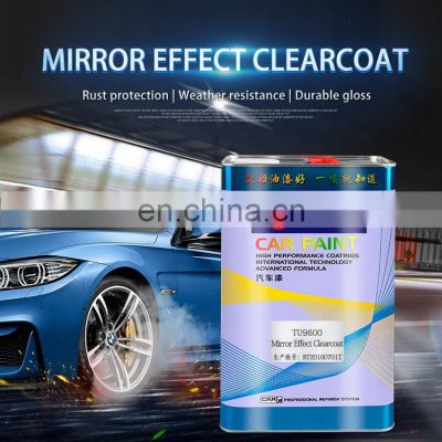 TU9600 two component mirror-effect clear coat fast standard slow drying automotive refinish paints clear coat
