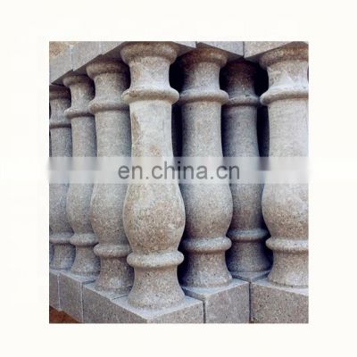 Cheap China pink cream  granite stone   balcony balustrade