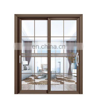 High Quality Aluminum Alloy Frame Other Doors Double Glazed Tempered Glass Sliding Door House Aluminium Sliding Doors