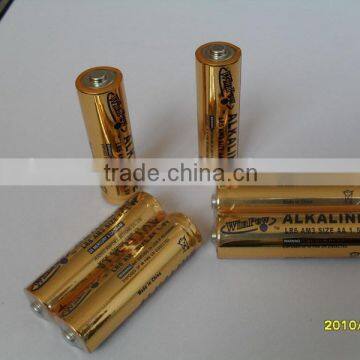 1.5v lr6 aa alkaline battery with high quality from China manufacturer                        
                                                Quality Choice