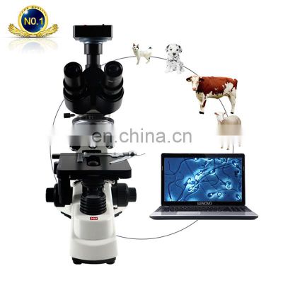 HC-B028V Top sell Veterinary sperm analysis machine/dog cat horse cow animal semen quality analyzer case
