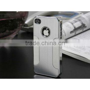 Luxury Steel Chrome Deluxe Hard Metal Case for IPhone4 4s