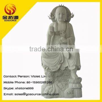 large stone life size buddha statue Tee Chung Wang Pu Sa