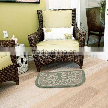 100% polyester microfiber floor tile waterproof door mat