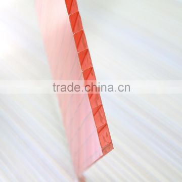 transparent polycarbonate hollow PC sheets roof plastic ceiling panel from Chinese manufacturer