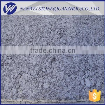 China granite of sea wave white stone flamed finished