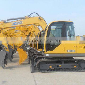 8 tons XCMG Hydraulic Crawler Excavator XE80