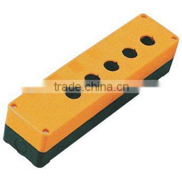 CNGAD plastic yellow 5-hole control switch box (control switch box,plastic control box)(BX22-5Y)