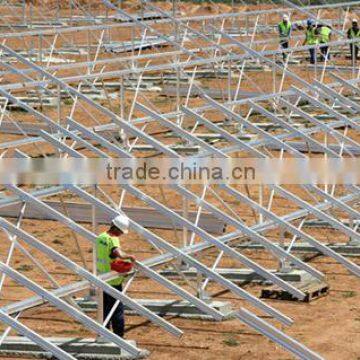 Solar ground screw pile, ground screw, pv bracket system for solar panel installation