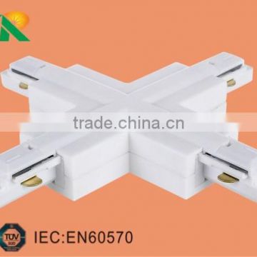 dongguan 3 wires track rail accessories+ Connector light fixture parts