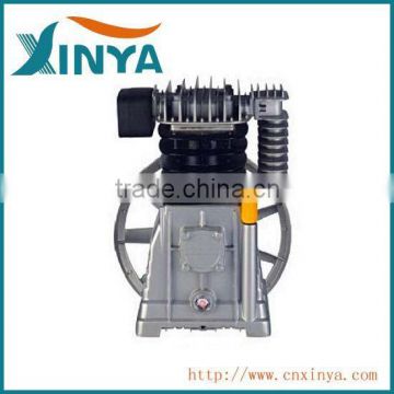 XINYA italy type 8bar 3hp double cylinder ac small piston alumnium air compressor part bare head pump(B2070D)