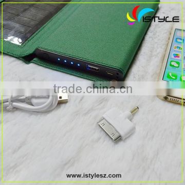 foldable solar panel power bank with 1.5A output