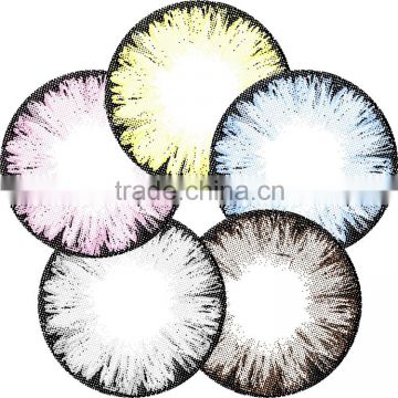 Ice Flower Big Eye color contact lenses yearly disposable hot circle lenses