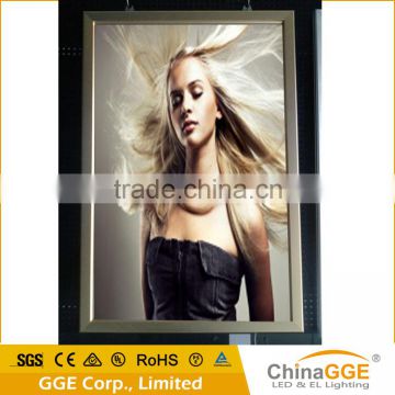 A1 size snap frame led illuminated light box/case for pictures frame
