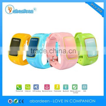 Independent intellectual property rights kids gps tracker with two way communication