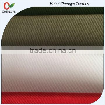 20*16 250gsm polyester cotton twill uniform fabric wholesale