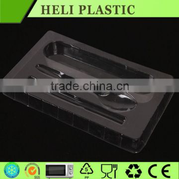 plastic tableware packaging container/tray/box