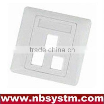 3 port Face Plate , size:86x86mm