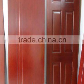 interior door with PVC laminated on MDF