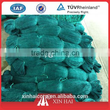 Nylon PE HDPE PES knotted knotless fishing fence net cage